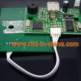125KHz RFID Reader Module with easy data transfer function
