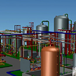 Factory layout or problem spot analysis is easier with modelling service for process plant owners