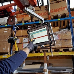 Global manufacturer Morganti Spa deploys Panasonic Toughpad rugged tablets to warehouse staff