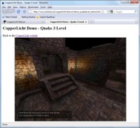CopperLicht Released – new 3D Engine completely implemented in JavaScript