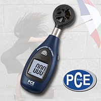 New Mini-Anemometers for beginners, Mini-Anemometer PCE-MAM 1 New Mini-Anemometers for beginners, Mini-Anemometer PCE-MAM 1
