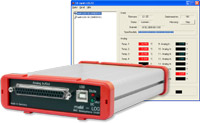 Fast data logger featuring remote access