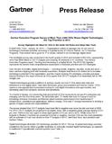 Gartner Executive Program Survey of More Than 2,000 CIOs Shows Digital Technologies Are Top Priorities in 2013 Gartner Executive Program Survey of More Than 2,000 CIOs Shows Digital Technologies Are Top Priorities in 2013