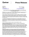 Gartner Says the Convergence of Social, Information, Mobile and Cloud Will Impact Sourcing Strategies in 2013 Gartner Says the Convergence of Social, Information, Mobile and Cloud Will Impact Sourcing Strategies in 2013