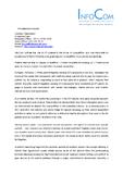 InfoCom outlines the role of ICT patents in the future of competition and how the battle for supremacy in the ICT industry now goes beyond competition InfoCom outlines the role of ICT patents in the future of competition and how the battle for supremacy in the ICT industry now goes beyond competition
