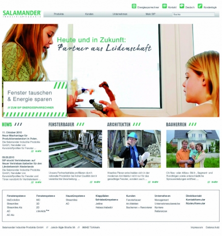 SIP presents itself with new website design