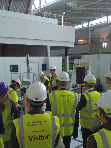 Lindner Group Project Tour at Airport London Heathrow