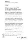 BMW Group posts record earnings for 2010