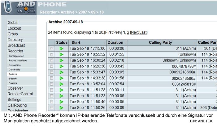 Legally recording telephone calls