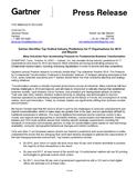 Gartner Identifies Top Vertical Industry Predictions for IT Organisations for 2014 and Beyond