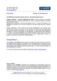 Z-LASER had a successful business year 2012, successful quarter Q3/2013