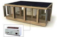 Solar-powered house of the TU Darmstadt wins the world championship. And right i