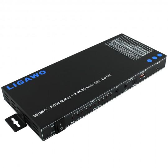 Learn the latest technology with the new Ligawo HDMI splitter 8-4K * 2K