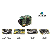 AIVION, as the world wide first company, offers a series of Interfaces for the new Tamron block camera MP1010M-VC