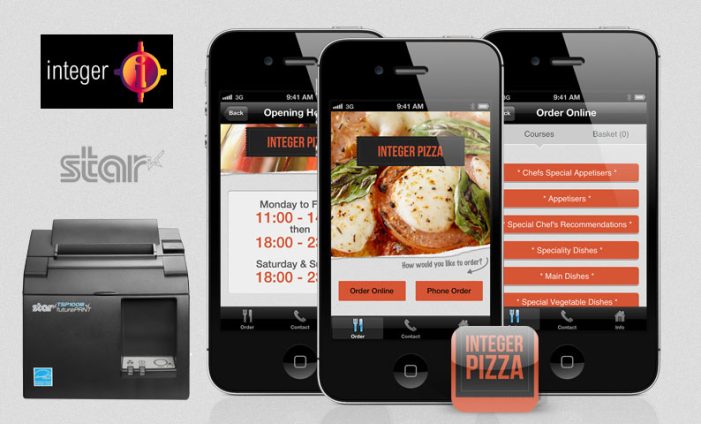 Integer joins Star Micronics at Restaurant Tech Live 2016 to demonstrate its mPOS solution with Star’s TSP100 futurePRNT Series Integer joins Star Micronics at Restaurant Tech Live 2016 to demonstrate its mPOS solution with Star’s TSP100 futurePRNT Series