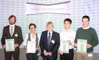 Australian and German Researchers awarded Young Scientist 2016 for Dispersion Analysis&Materials Testing